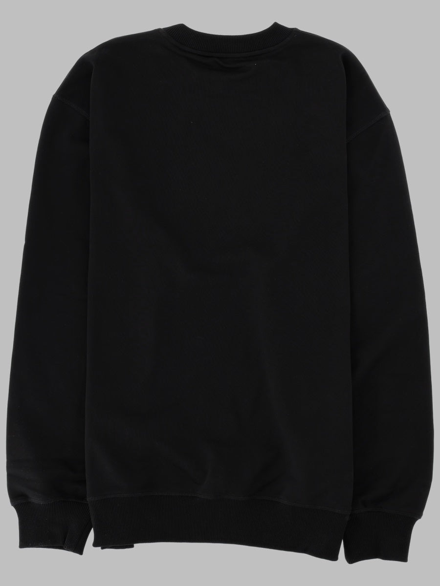 Balmain Men Felpa Ricamata Effetto Vintage