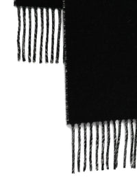 Jacquemus Men "L`Écharpe Jacquemus" In Lana Con Frange E Logo