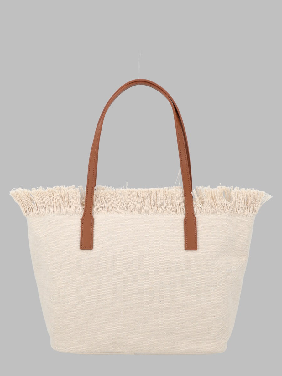 MC2 SAINT BARTH Mc2 Saint Barth Women Borsa "City" Medium Con Frange