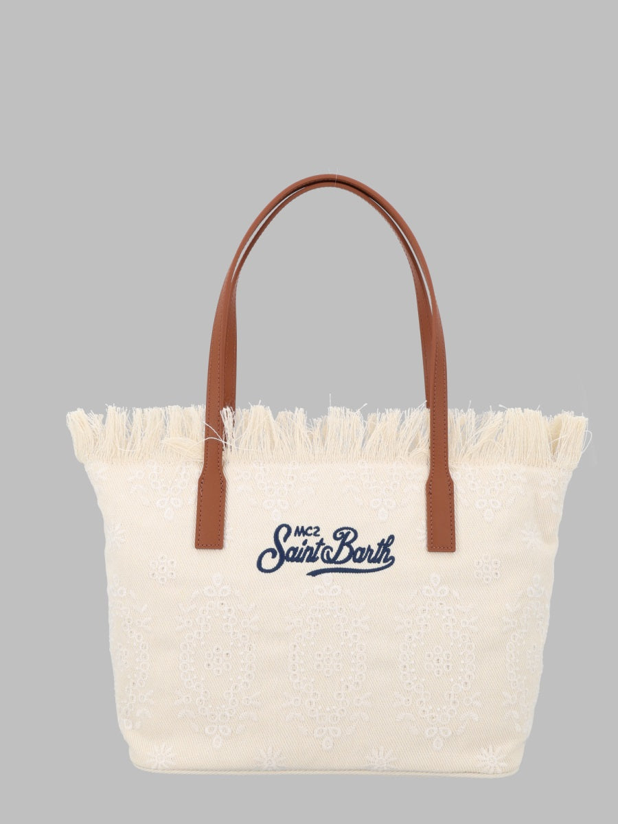 Mc2 Saint Barth Women Borsa "City" Medium Con Frange