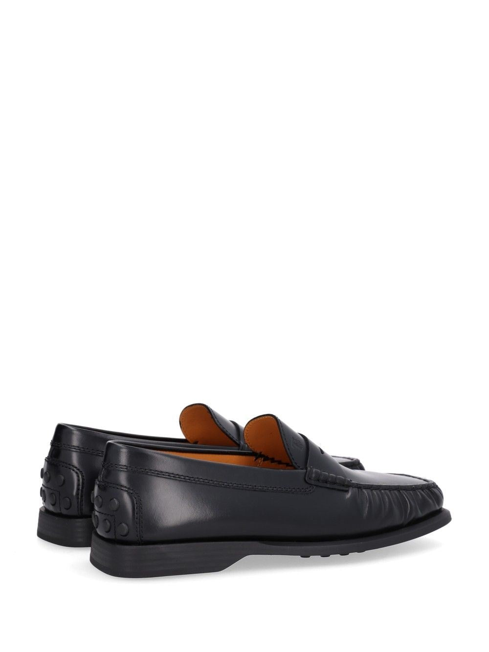 Tod's Men Moccasin In Curled Leather