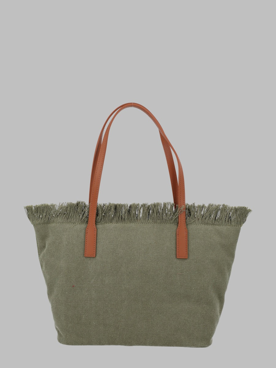 MC2 SAINT BARTH Mc2 Saint Barth Women Borsa "City" Medium Con Frange