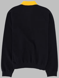Versace Men Felpa Con Colletto Polo E Logo