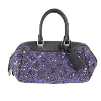 Louis Vuitton Purple Leather Handbag (Pre-Owned) OS Purple