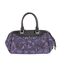 Louis Vuitton Purple Leather Handbag (Pre-Owned)