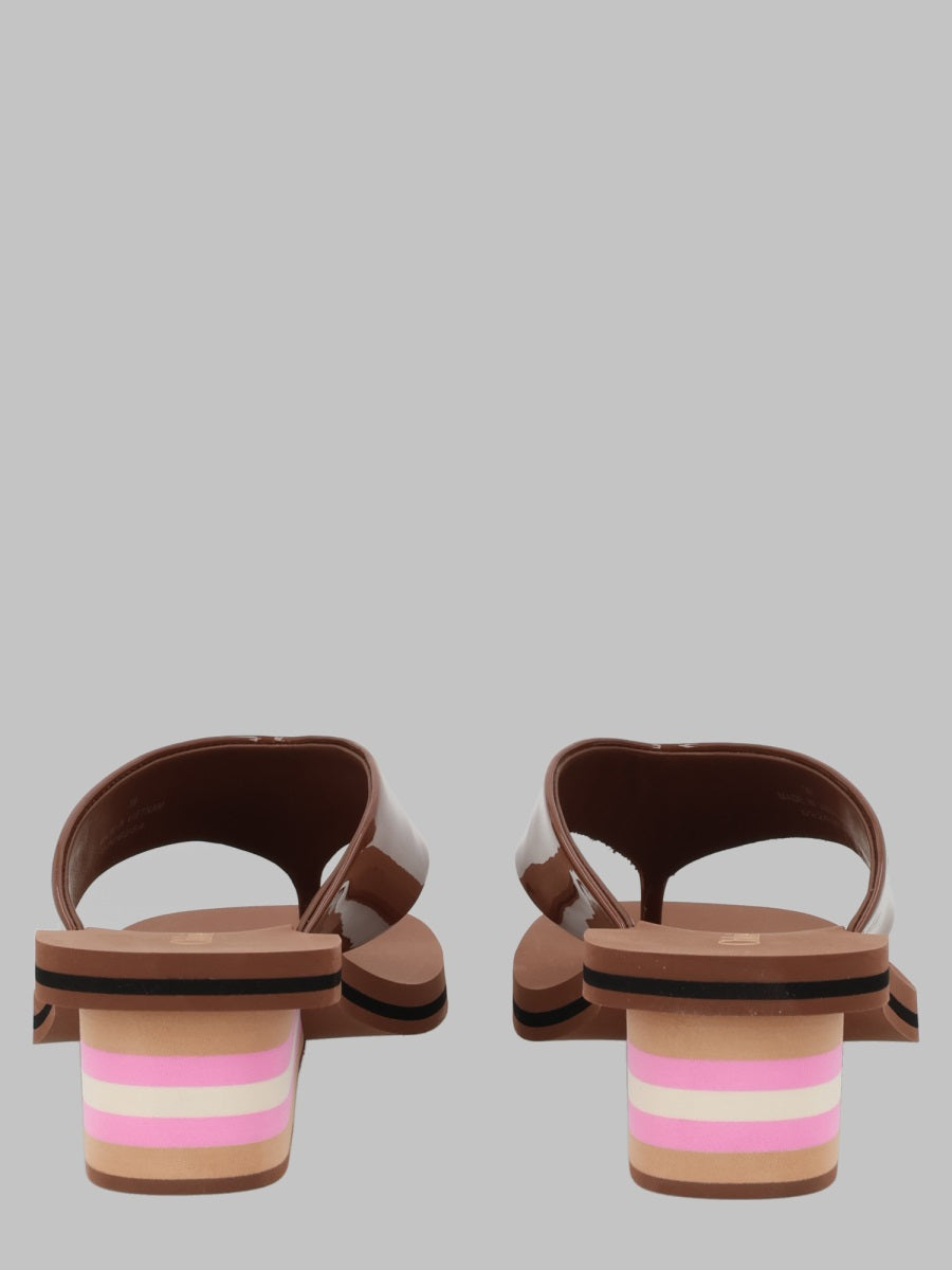 Chloé Women Sandalo Con Zeppa "Swimming Cool"