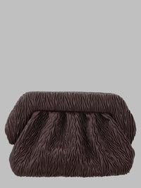 Themoirè Women Borsa "Bios" Large Arricciata