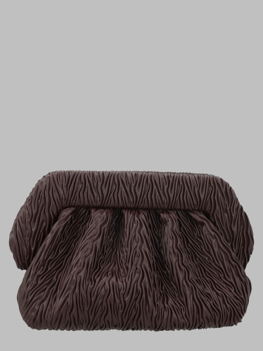 Themoirè Women Borsa "Bios" Large Arricciata