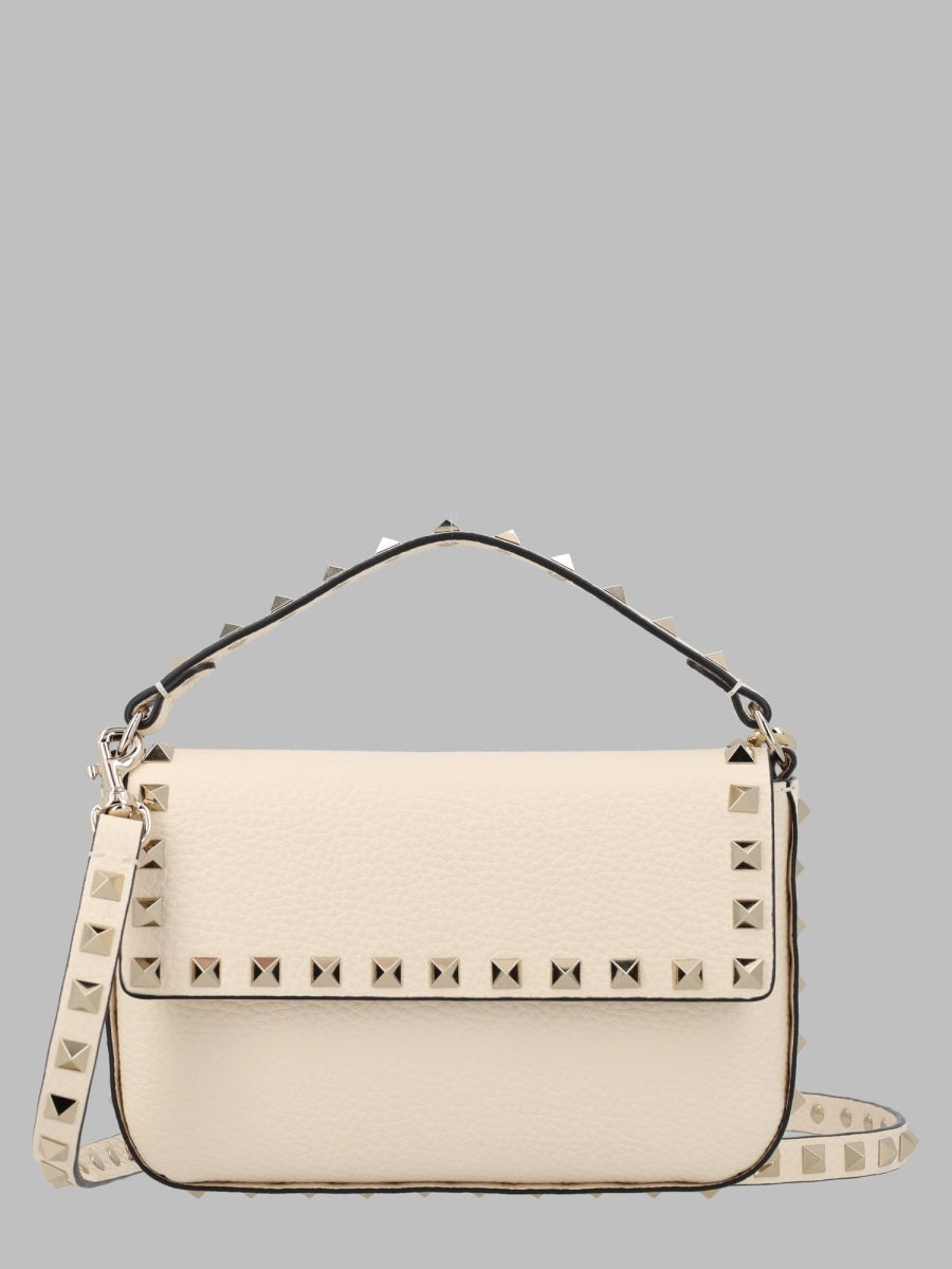 VALENTINO GARAVANI Valentino Garavani Women Pouch Rockstud In Vitello Granato