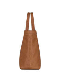Saint Laurent Men Y Large Tote In Grained Leather