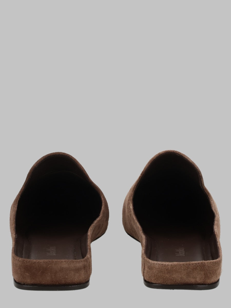 Max Mara Women Mule "Tessile" In Crosta