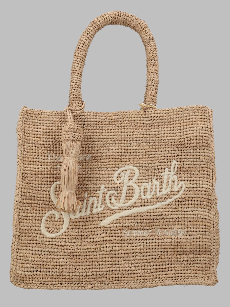 MC2 SAINT BARTH Mc2 Saint Barth Women Borsa Colette In Rafia