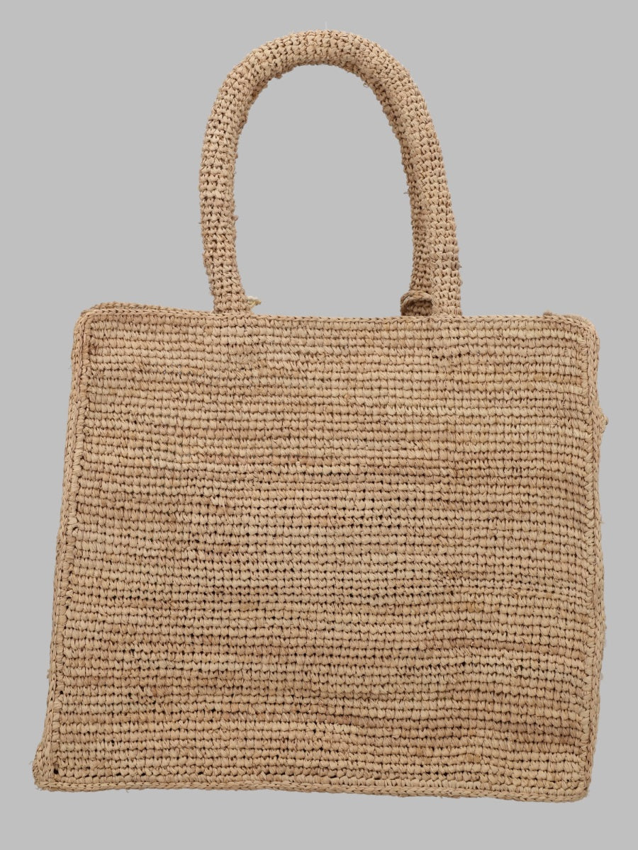 MC2 SAINT BARTH Mc2 Saint Barth Women Borsa Colette In Rafia