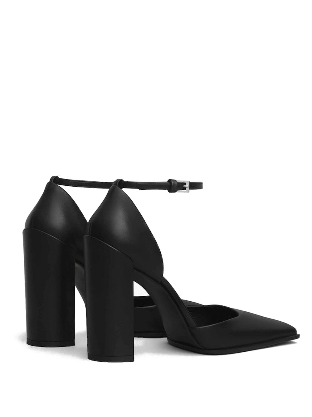 Alaia Women Square D`Orsay Leather Pumps