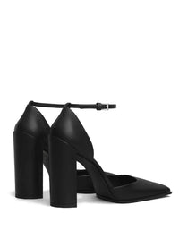 ALAÏA Square D`Orsay Leather Pumps Women
