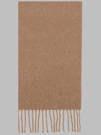 Max Mara Women Sciarpa In Lana Con Ricamo
