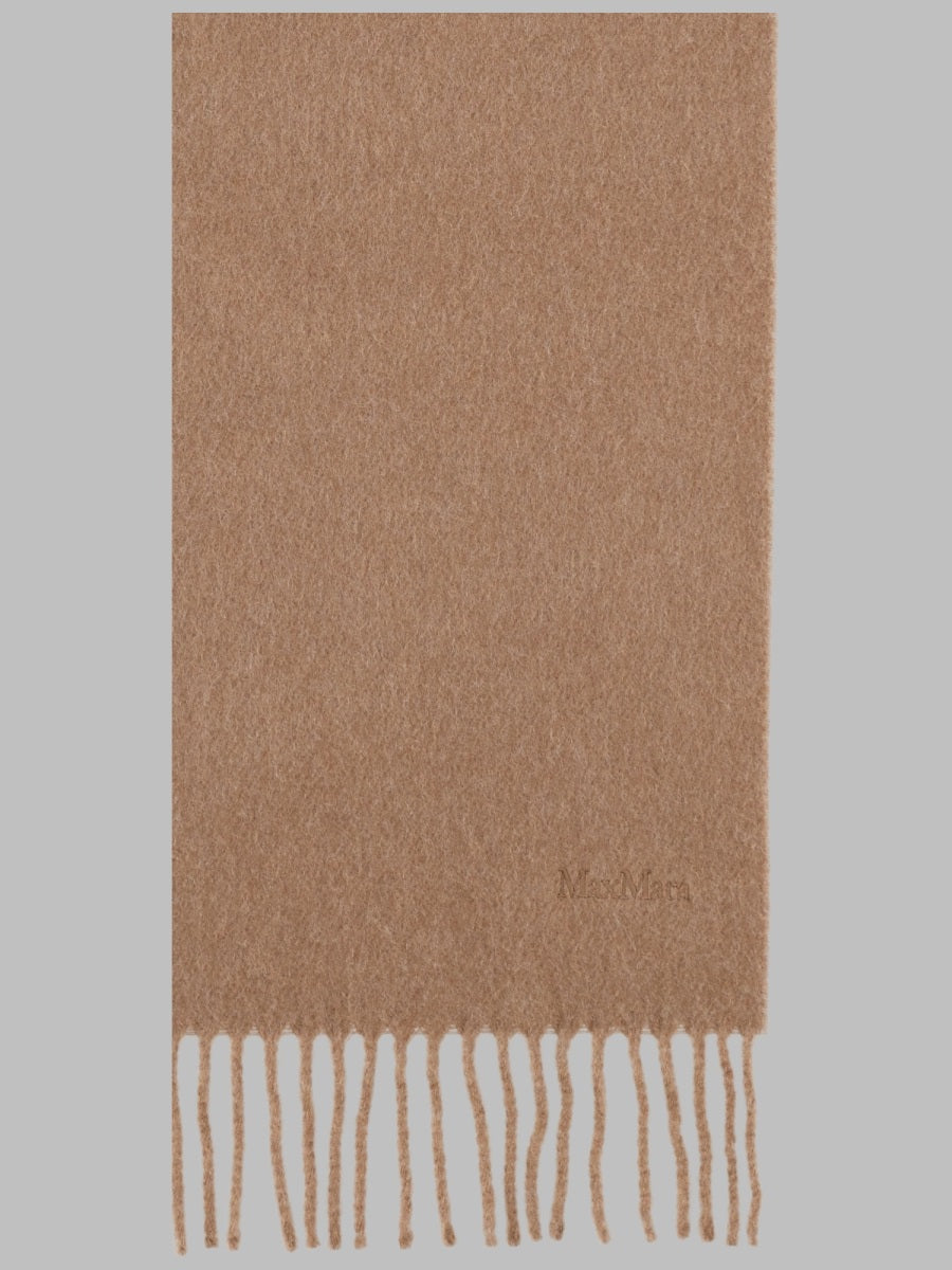 Max Mara Women Sciarpa In Lana Con Ricamo