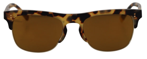 Dolce & Gabbana Artistic Acetate Sunglasses with Attractive Havana Design