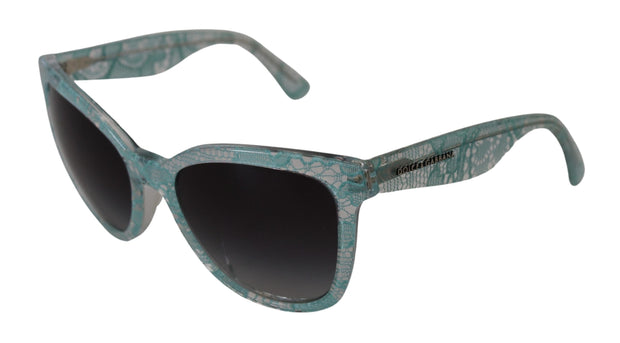 Dolce & Gabbana Lace Acetate Butterfly Sunglasses