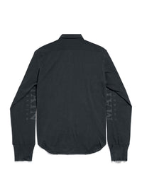 BALENCIAGA Main Character Artwork Long-Sleeved Jersey Polo Shirt Women