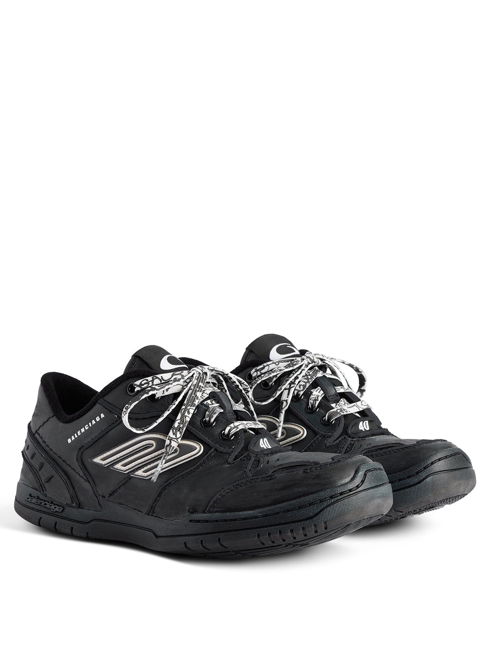 BALENCIAGA Hamptons Worn-Out Effect Sneakers Women