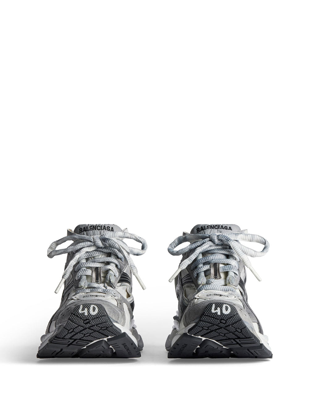 BALENCIAGA Nylon And Suede-Like Fabric Runner Sneakers Women