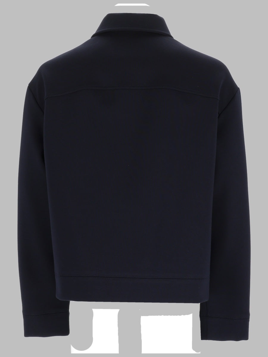 GUCCI Gucci Men Giacca In Jersey Di Cotone Con Ricamo