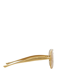 Bottega Veneta Women Occhiale Da Sole Aviator "Sardine"