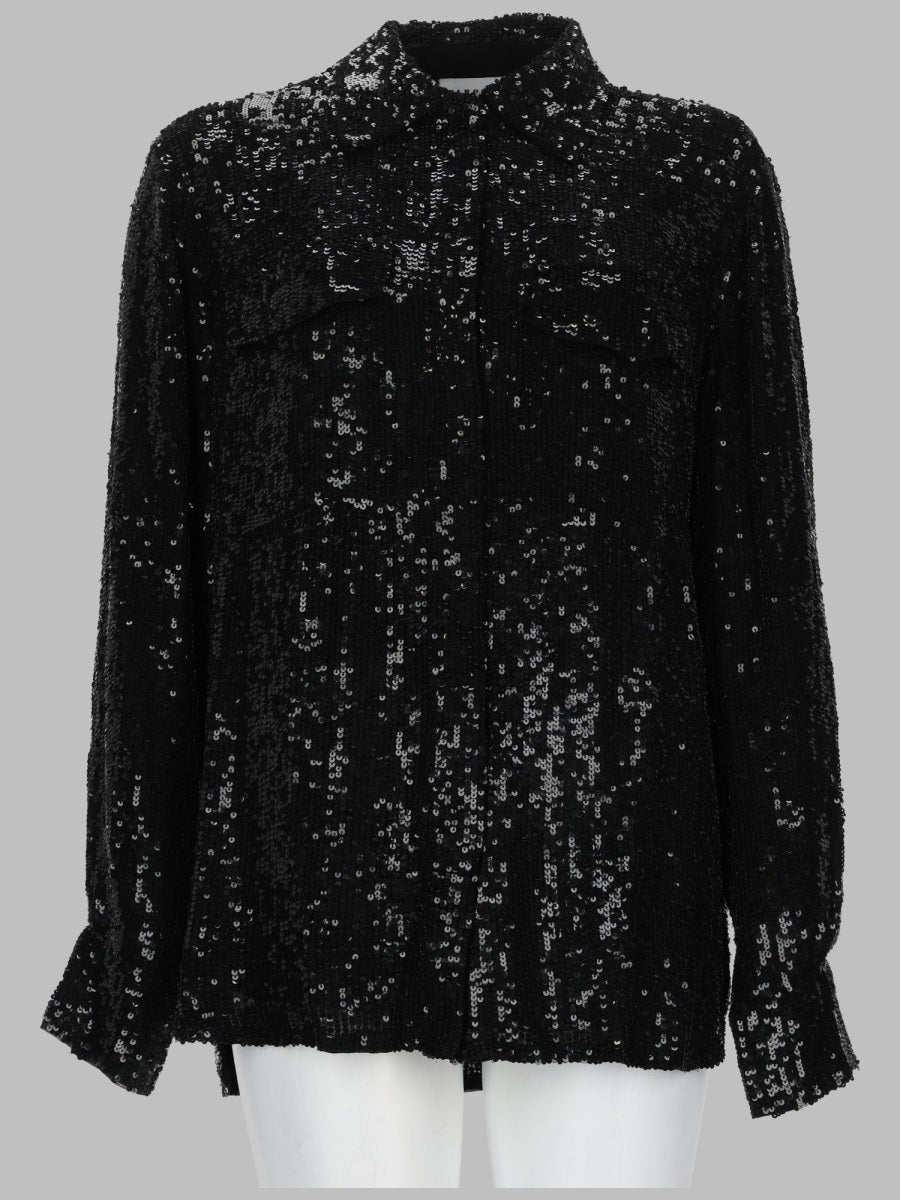 P.A.R.O.S.H. Women Camicia "Gadget" Con Paillettes