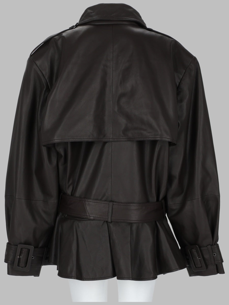 Rotate Women Giacca Biker In Pelle