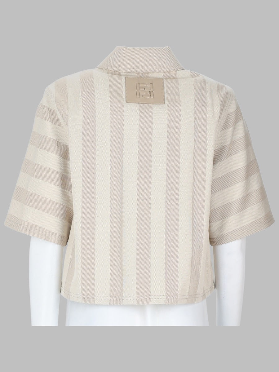 Fendi Women Giacca In Drill Pequin