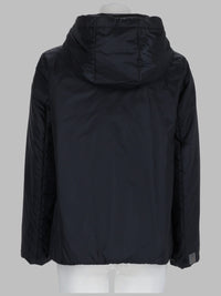 S Max Mara Women Giacca Imbottita Con Cappuccio In Tela Antigoccia