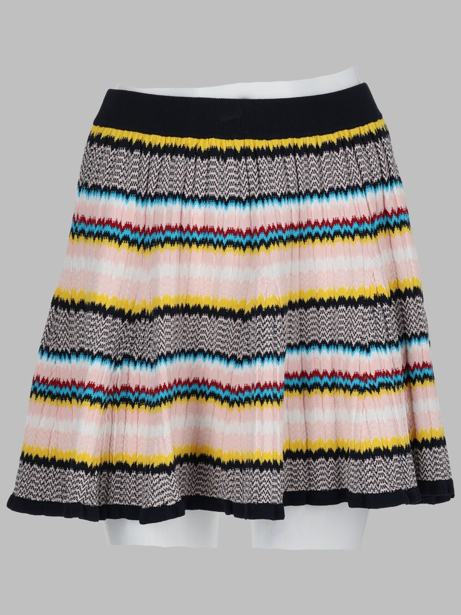 Casablanca Women Minigonna In Maglia Chevron