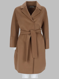 S Max Mara Women Cappotto Corto In Lana Double