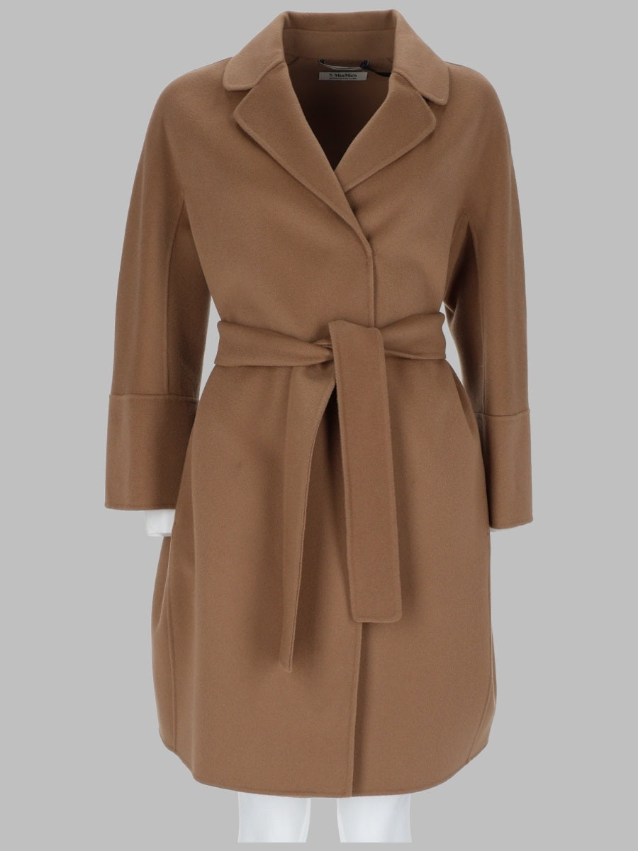 S Max Mara Women Cappotto Corto In Lana Double