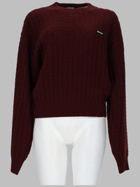 Rotate Women Maglia A Trecce In Lana E Cashmere