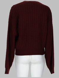 Rotate Women Maglia A Trecce In Lana E Cashmere