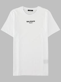 Balmain Women T-Shirt Con Logo Ricamato