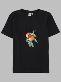 Chloé Women T-Shirt Con Logo In Jersey Di Cotone