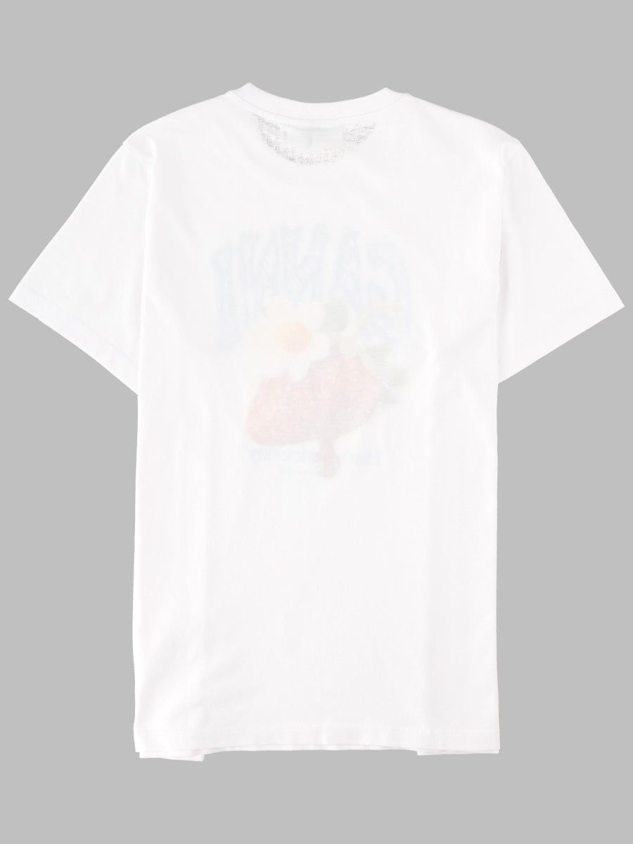 Ganni Women T-Shirt Con Stampa Fragola