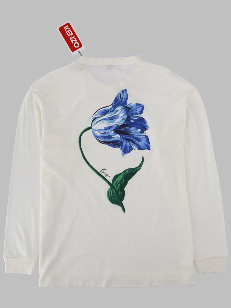 Kenzo Men T-Shirt "Tulip" A Manica Lunga