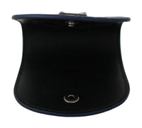 Dolce & Gabbana Dolce & Gabbana Blue Leather Holder Pocket Condom Men's Case