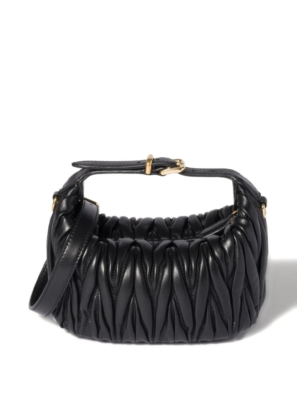 Miu Miu Women Matelassé Nappa Leather Pouch