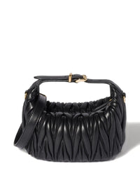 Miu Miu Women Matelassé Nappa Leather Pouch