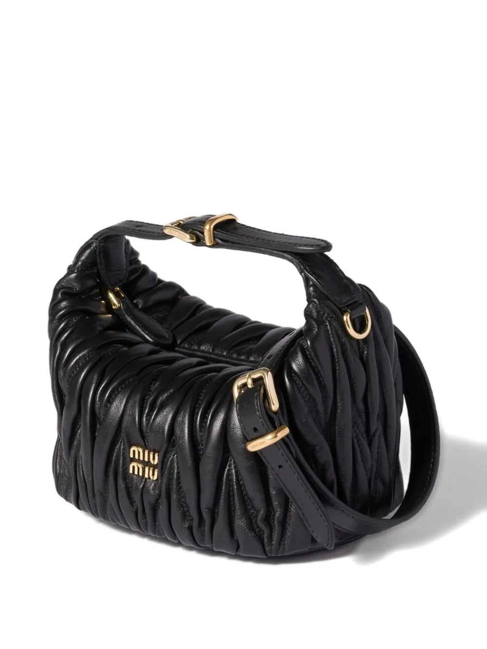 Miu Miu Women Matelassé Nappa Leather Pouch