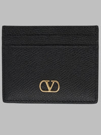 Valentino Garavani Women Portacarte "Vlogo Signature" In Pelle