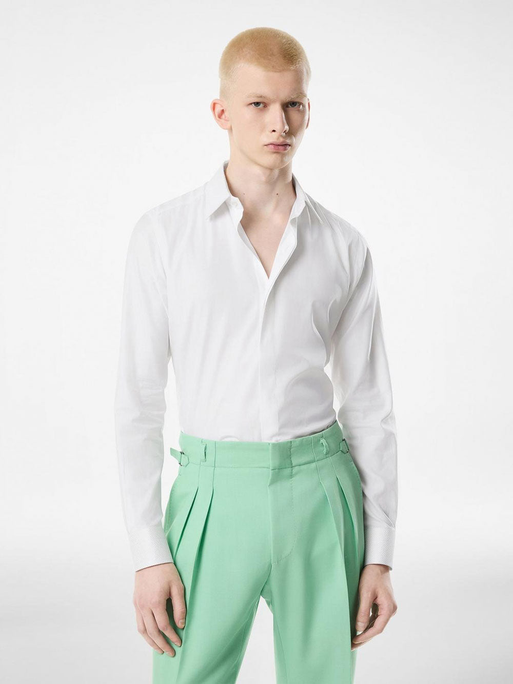 TOM FORD Cotton And Silk Classic Fit Shirt Women
