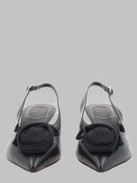 Roger Vivier Women Décolleté Slingback "Rose Vivier" In Pelle