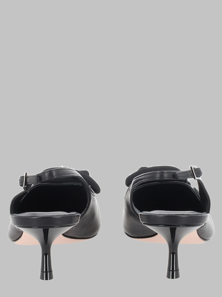 Roger Vivier Women Décolleté Slingback "Rose Vivier" In Pelle
