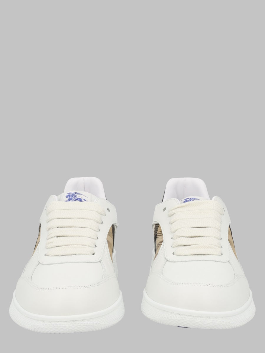 Burberry Men Sneaker "Terrace" Con Dettagli Check